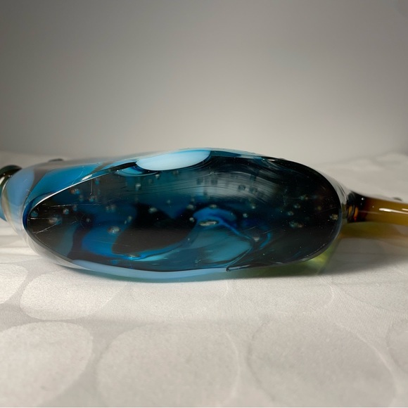 Authentic signed Sergio Costantini Murano fish sculpture. - Picture 4 of 12